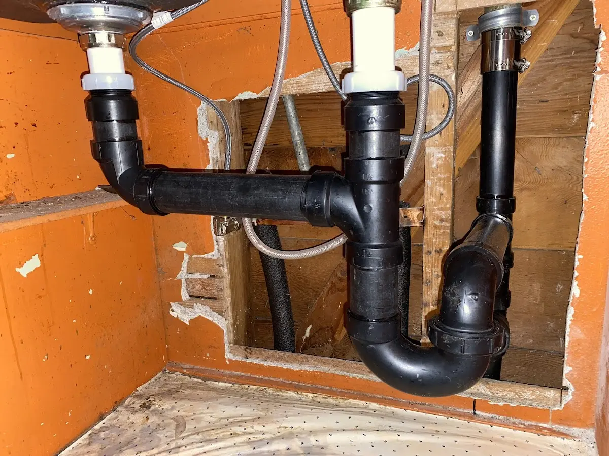 Professional Repiping Services equipment and tools on the job in Atlantic Highlands